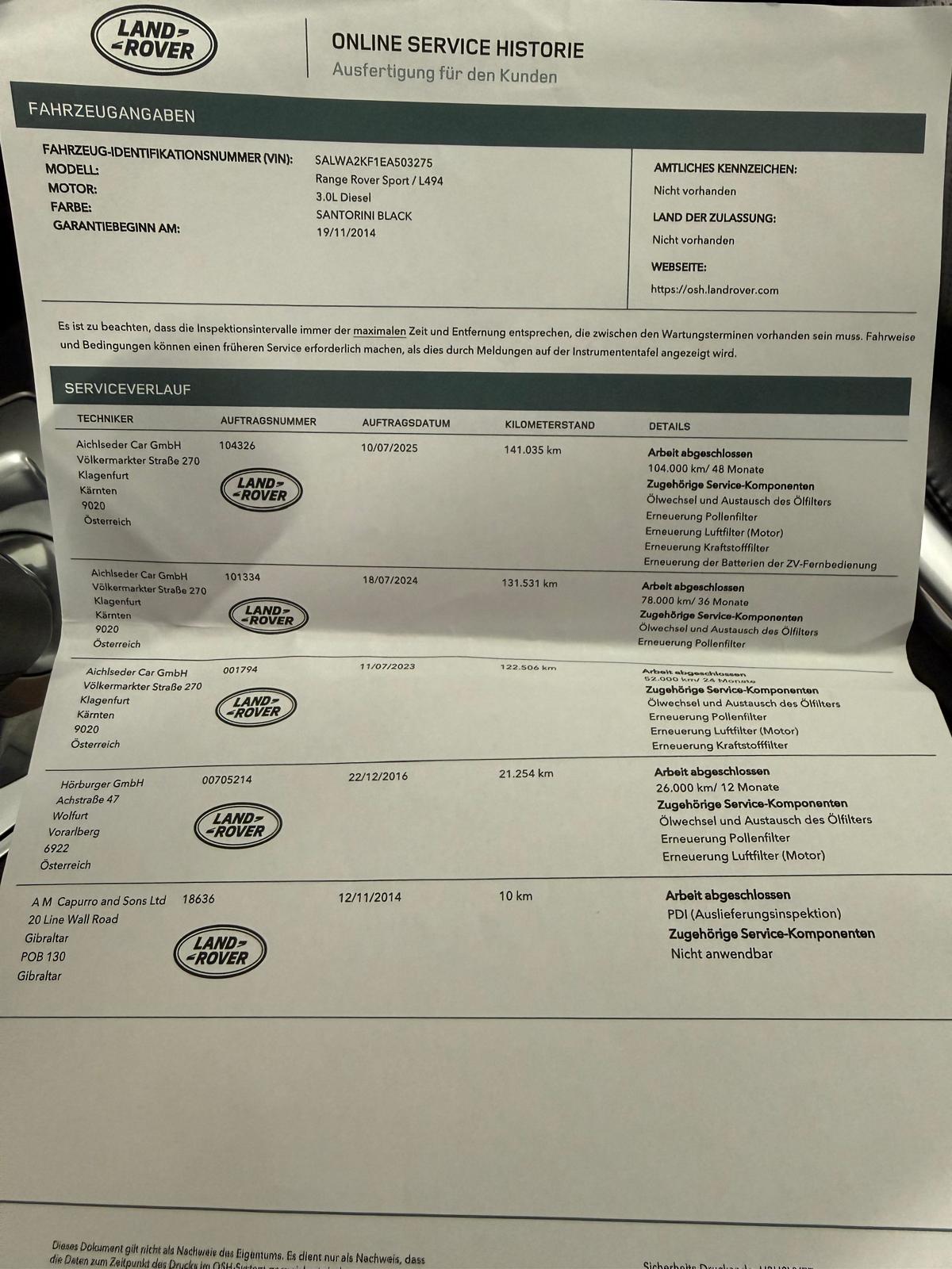 LAND ROVER Range Rover Sport 3.0 TDV6 SE Automatic-image-16
