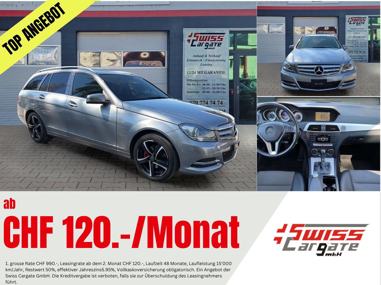 MERCEDES-BENZ C 250 CDI Avantgarde 4Matic 7G-Tronic mit AHK-image-0