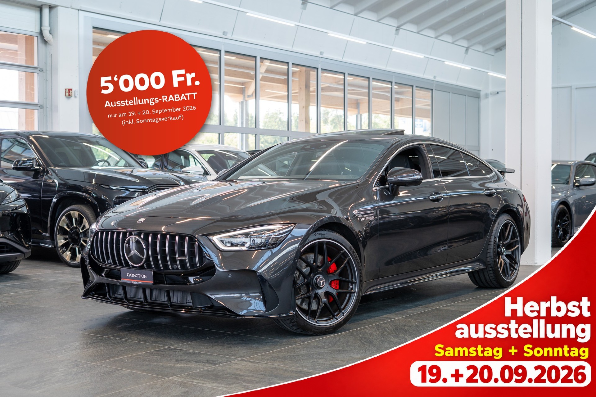 MERCEDES-BENZ AMG GT 63 4matic+ / Panorama-Schiebedach / Head-Up Display / Burmester-image-0
