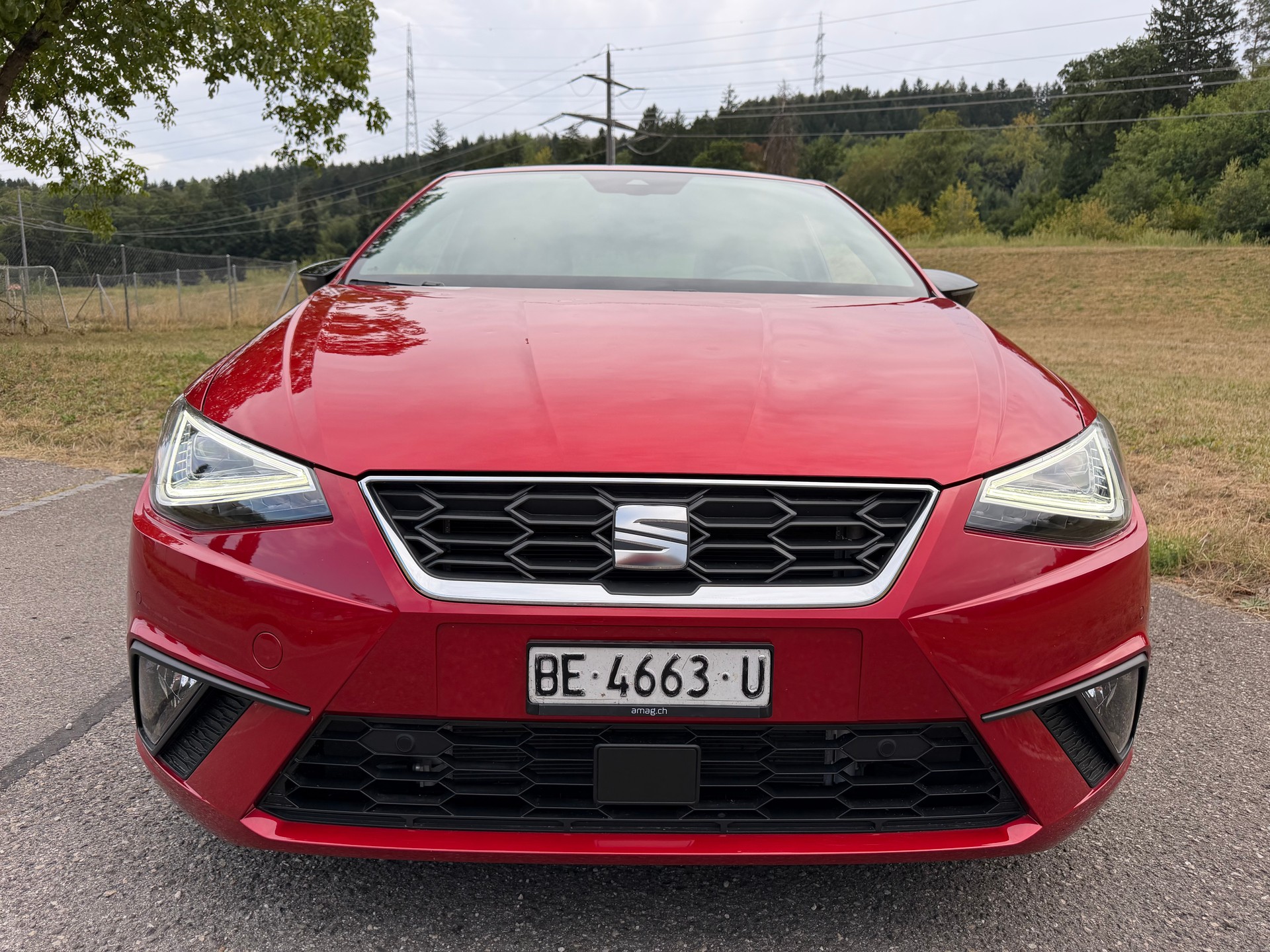 SEAT CH WAGEN !! IBIZA 1.5 "FR SPORT MIT 150 PS" TSI FR DSG-AUTOMAT. KM 5`700 KM. MIT HAGELSCHADEN !!-image-6