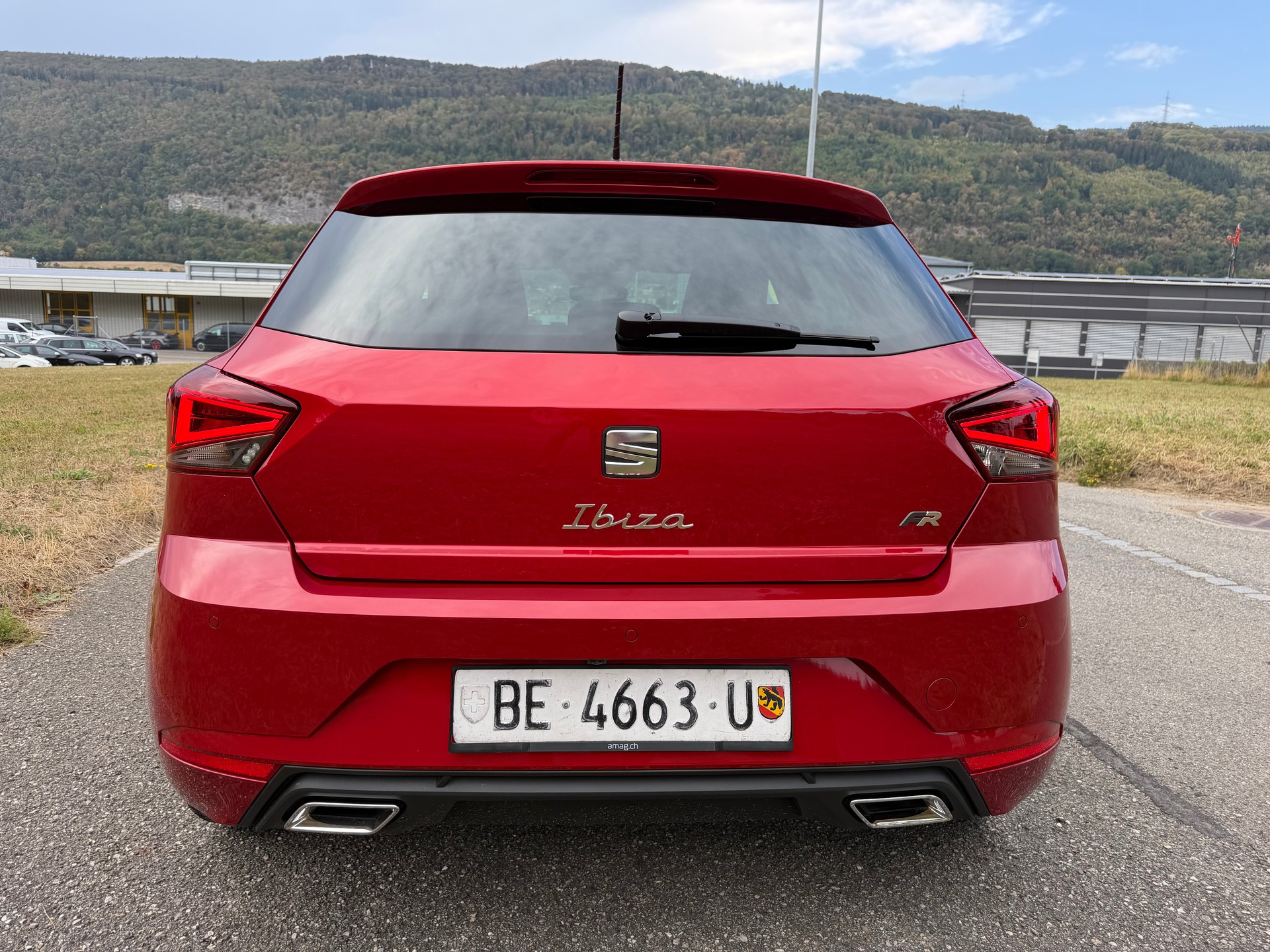 SEAT CH WAGEN !! IBIZA 1.5 "FR SPORT MIT 150 PS" TSI FR DSG-AUTOMAT. KM 5`700 KM. MIT HAGELSCHADEN !!-image-8
