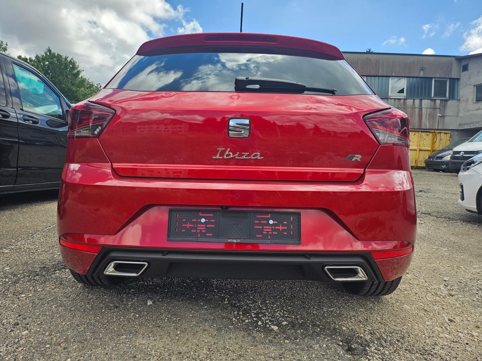 SEAT CH WAGEN !! IBIZA 1.5 "FR SPORT MIT 150 PS" TSI FR DSG-AUTOMAT. KM 5`700 KM. MIT HAGELSCHADEN !!-image-9
