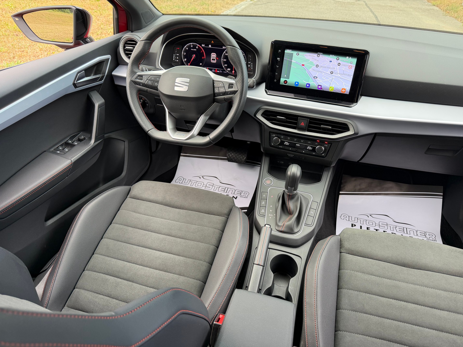SEAT CH WAGEN !! IBIZA 1.5 "FR SPORT MIT 150 PS" TSI FR DSG-AUTOMAT. KM 5`700 KM. MIT HAGELSCHADEN !!-image-28