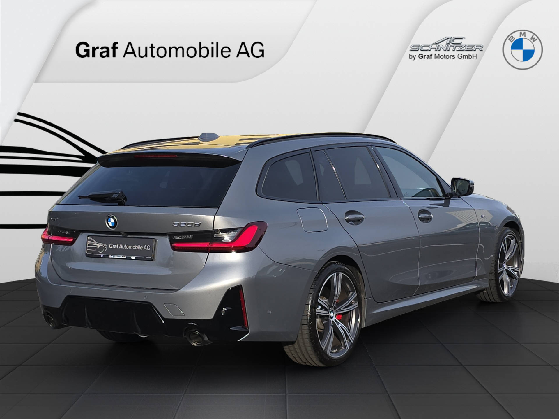 BMW 320d xDrive Touring M Sport ** 5 Jahre GARANTIE // 1'800 kg Anhängelast **-image-4