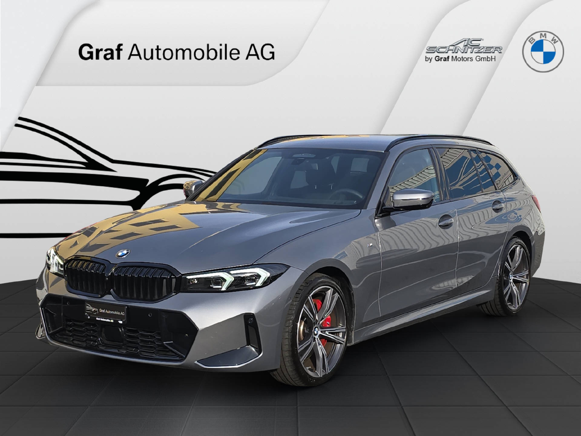 BMW 320d xDrive Touring M Sport ** 5 Jahre GARANTIE // 1'800 kg Anhängelast **-image-0