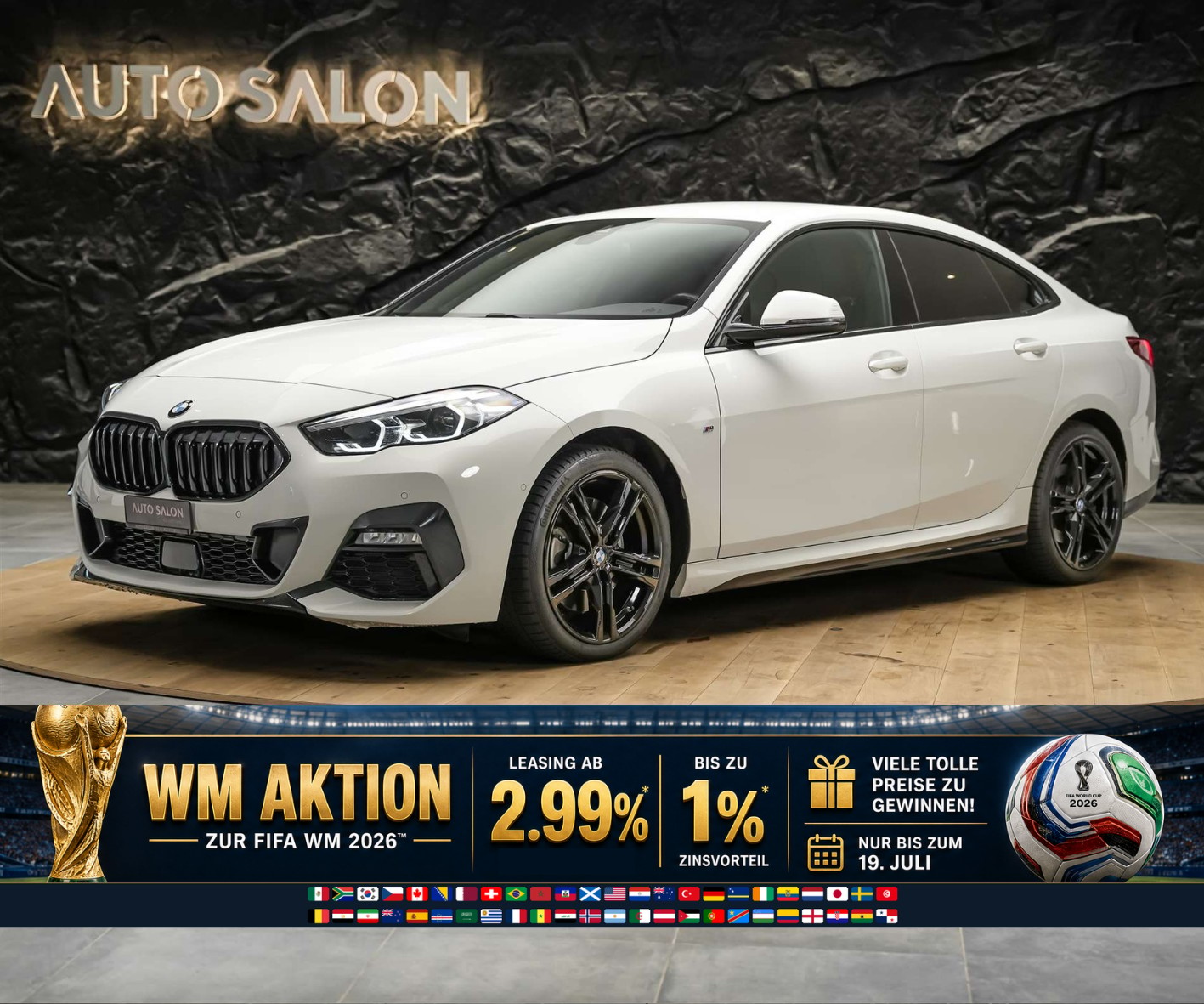 BMW 220d Gran Coupé xDrive M Sport Steptronic *CH-Auto*Leder Sitze*Sitzheizung*Rückfahrkamera*