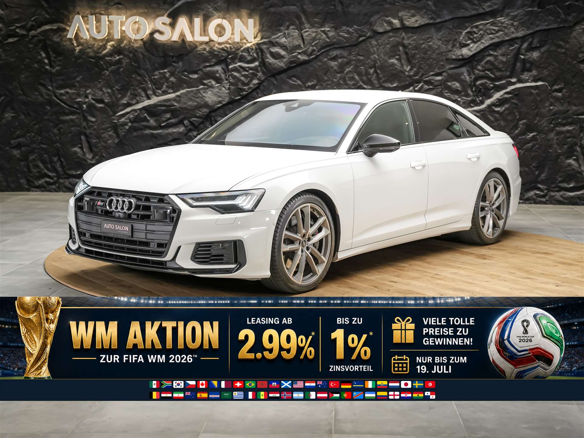 AUDI S6 Limousine 3.0 TDI quattro tiptronic *Head Up*Abstandsregler*Bang&Olufsen*-image-0