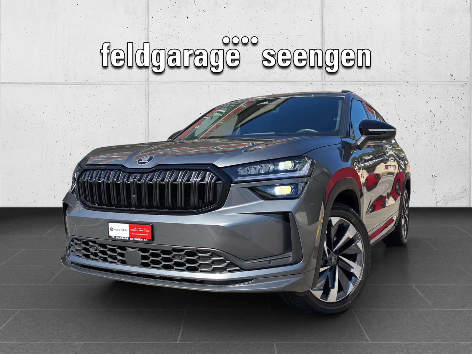 SKODA New New Kodiaq 2.0 TDI Sportline 4x4 7 Sitzer mit AHK & elektrisch einstellbare Vordersitze mit Memoryfunktion