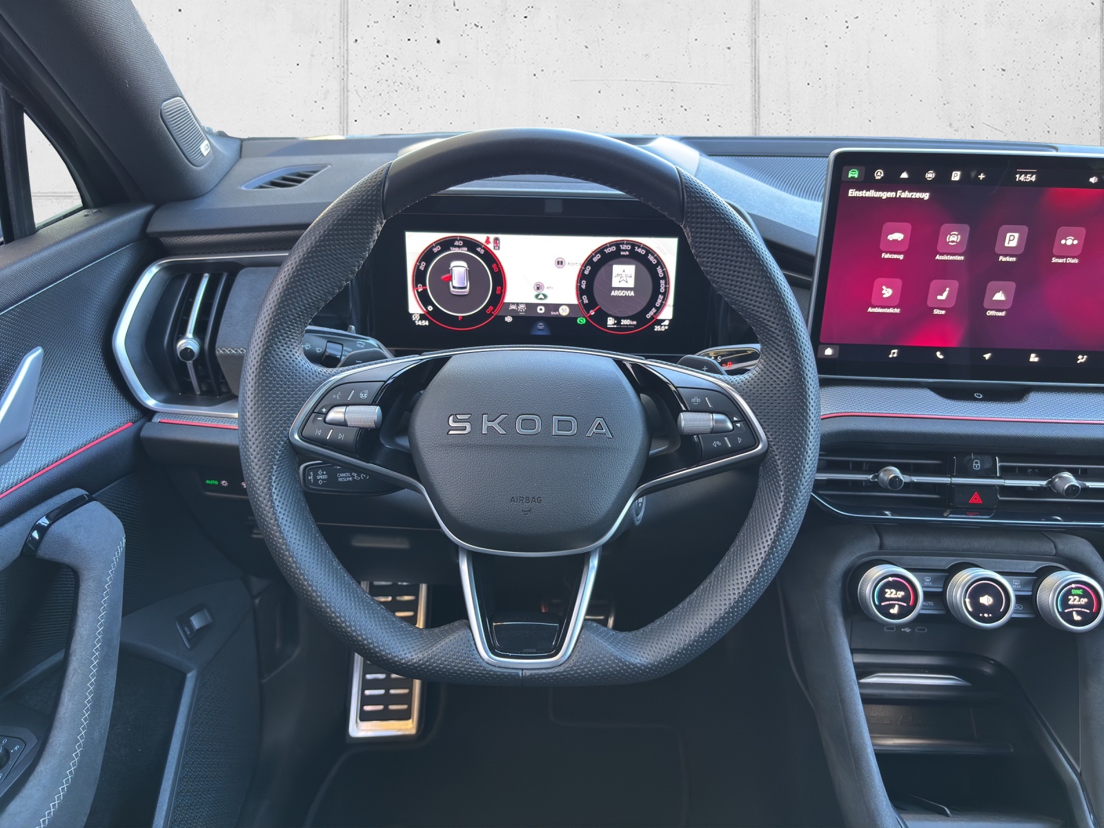 SKODA New New Kodiaq 2.0 TDI Sportline 4x4 7 Sitzer mit AHK & elektrisch einstellbare Vordersitze mit Memoryfunktion-image-13