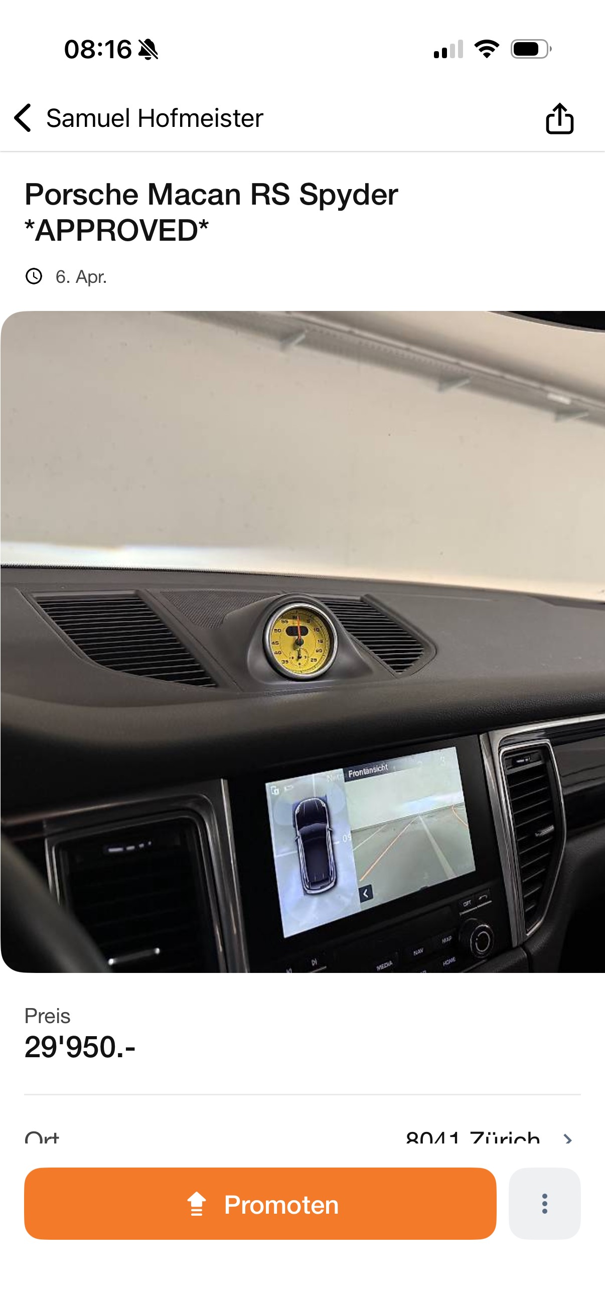 PORSCHE 3.0 V6 S Diesel | ACC | 360 Grad | GTS | APPROVED Garantie | ab grossem Porsche Service | 6-8 L/100 km |-image-4