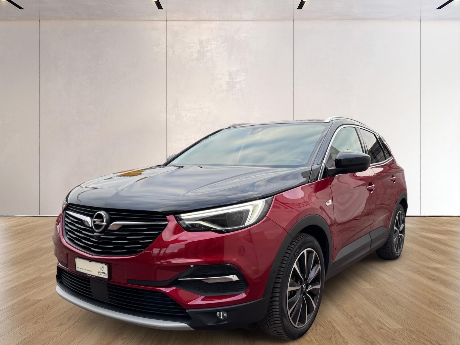 OPEL Grandland X 1.6 Hybrid4 Ultimate Automatik / Red Black Ruby-image-3