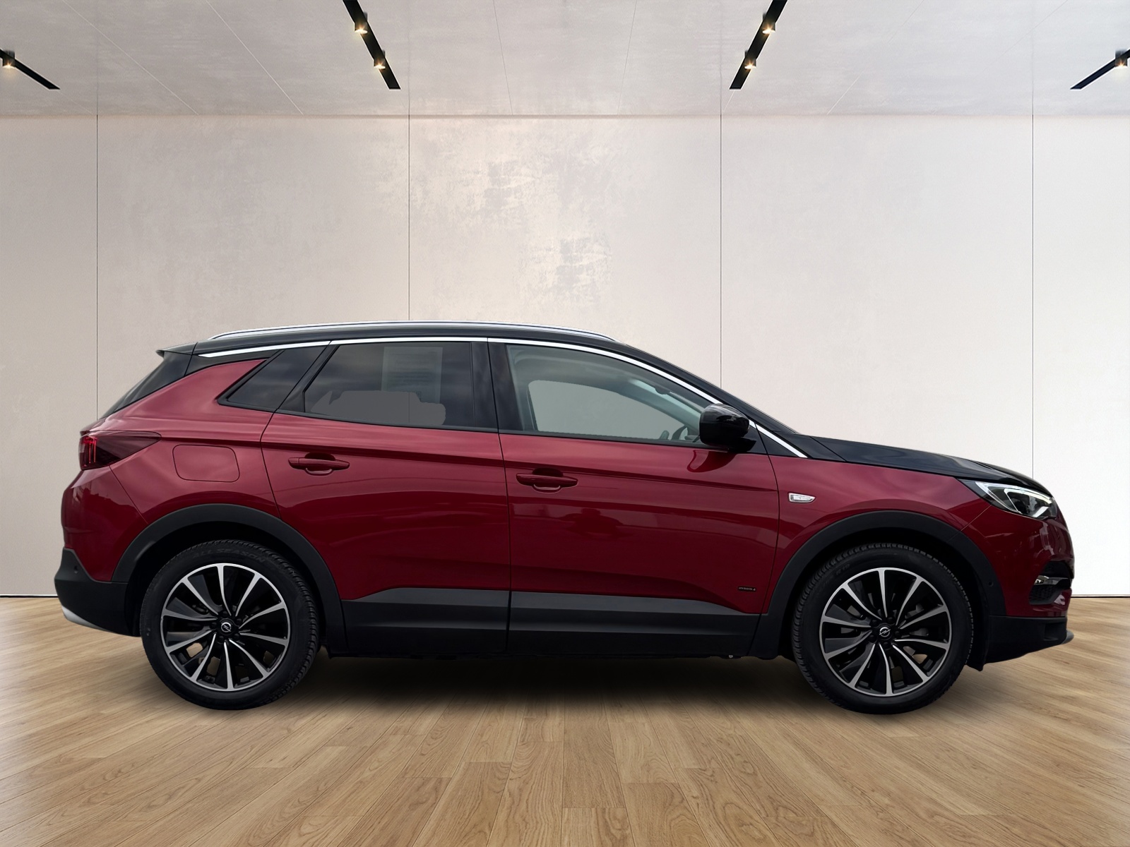 OPEL Grandland X 1.6 Hybrid4 Ultimate Automatik / Red Black Ruby-image-4