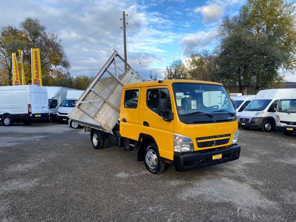 MITSUBISHI FUSO CANTER 35C13 3.0 Doppelkabine 3-Seitenkipper-image-1
