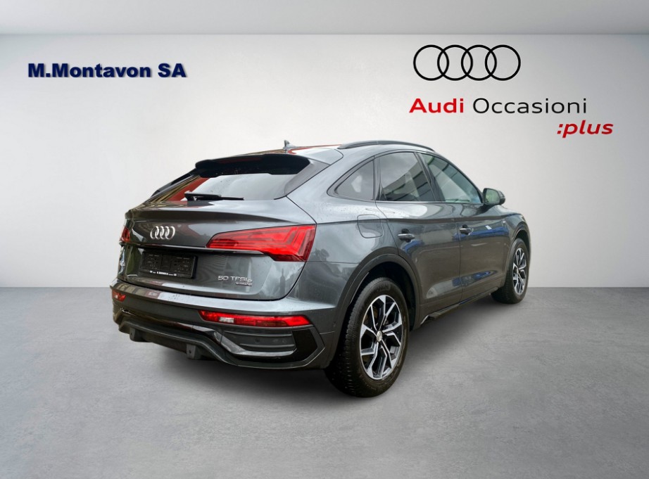 AUDI Q5 Sportback 50 TFSI e PHEV Black Edition quattro S-tronic-image-6