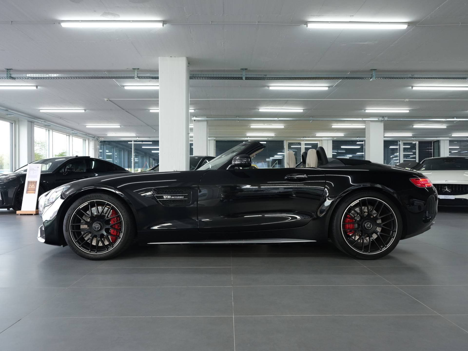 MERCEDES-BENZ AMG GT C Roadster Speedshift DCT *Burmester* *1.Hand* *Sportabgassanlage*-image-5