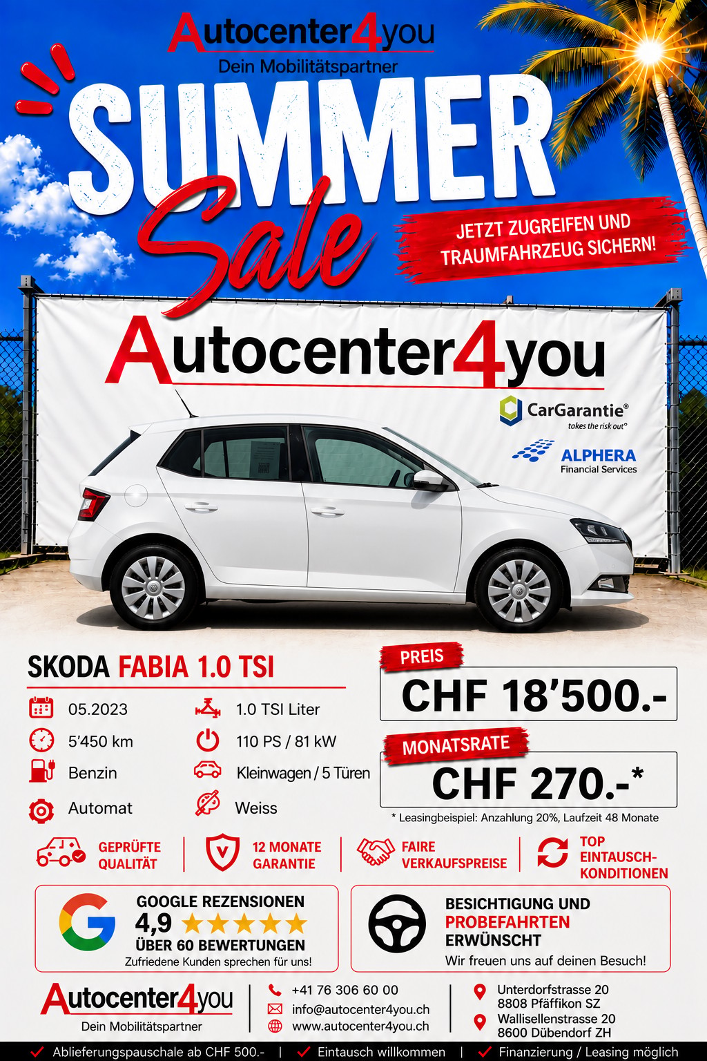 SKODA Fabia 1.0 TSI Ambition DSG