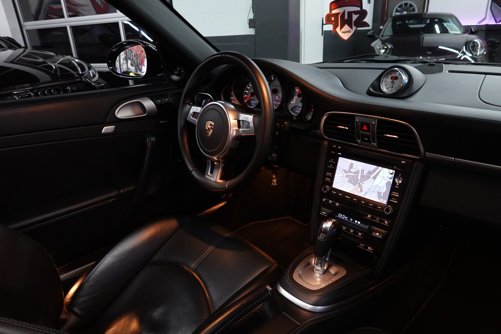 PORSCHE 911 TURBO S 997.2 PDK BLACK CH-FZ AKRAPOVIC KW-V3-image-46