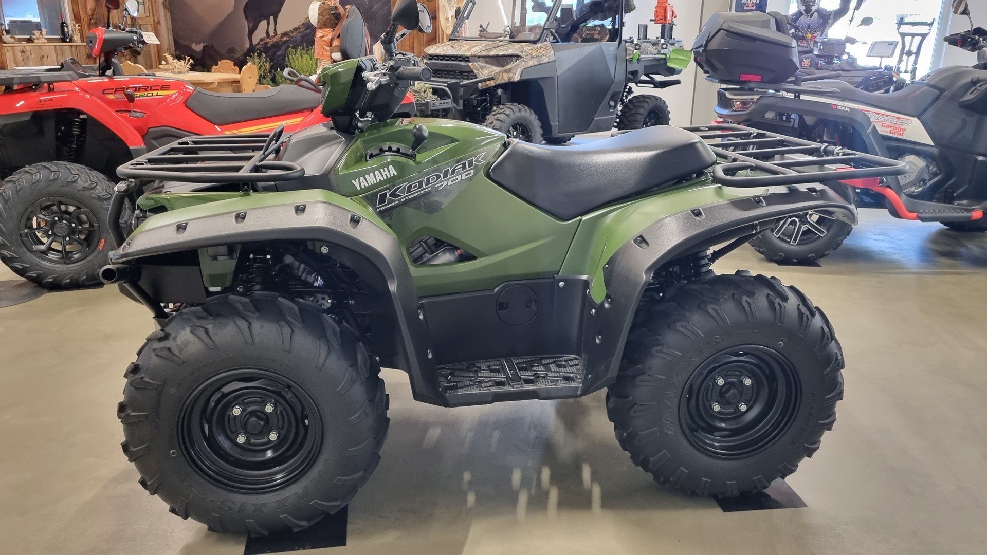 YAMAHA Ab MFK mit Raupenkit und Räder