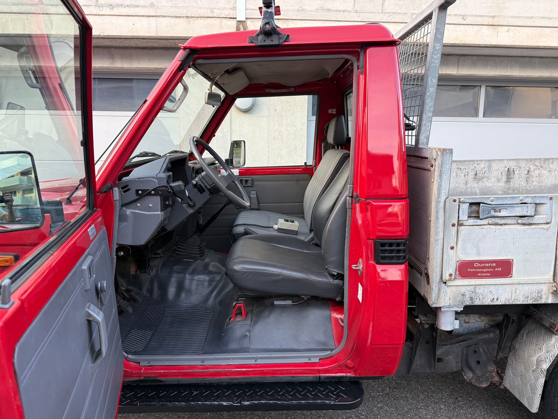 TOYOTA HZJ75 4.2D *3 Seiten-Kipper & Schneepflug*-image-12