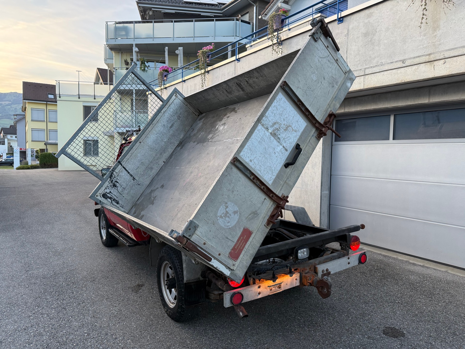 TOYOTA HZJ75 4.2D *3 Seiten-Kipper & Schneepflug*-image-21
