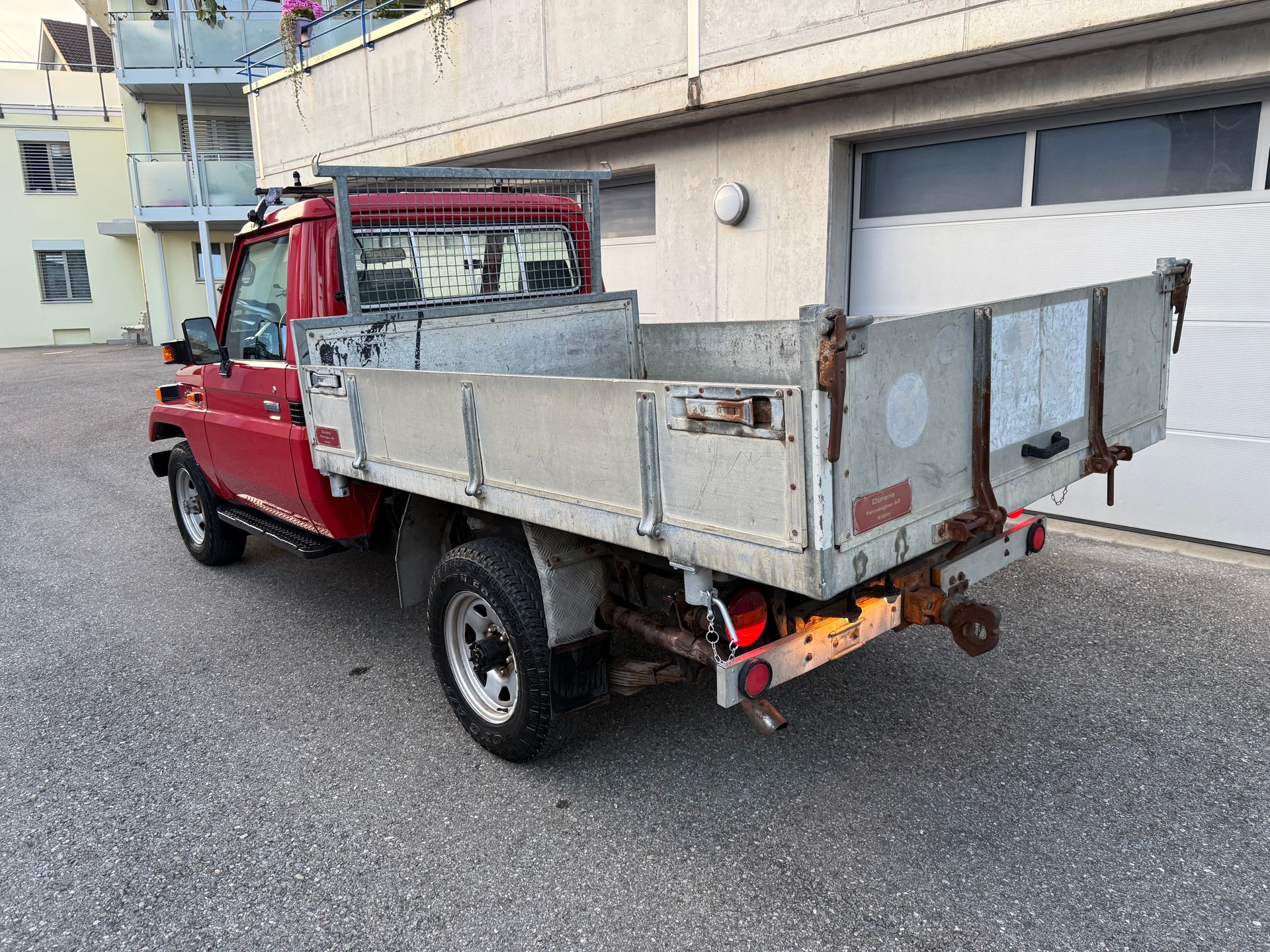 TOYOTA HZJ75 4.2D *3 Seiten-Kipper & Schneepflug*-image-8