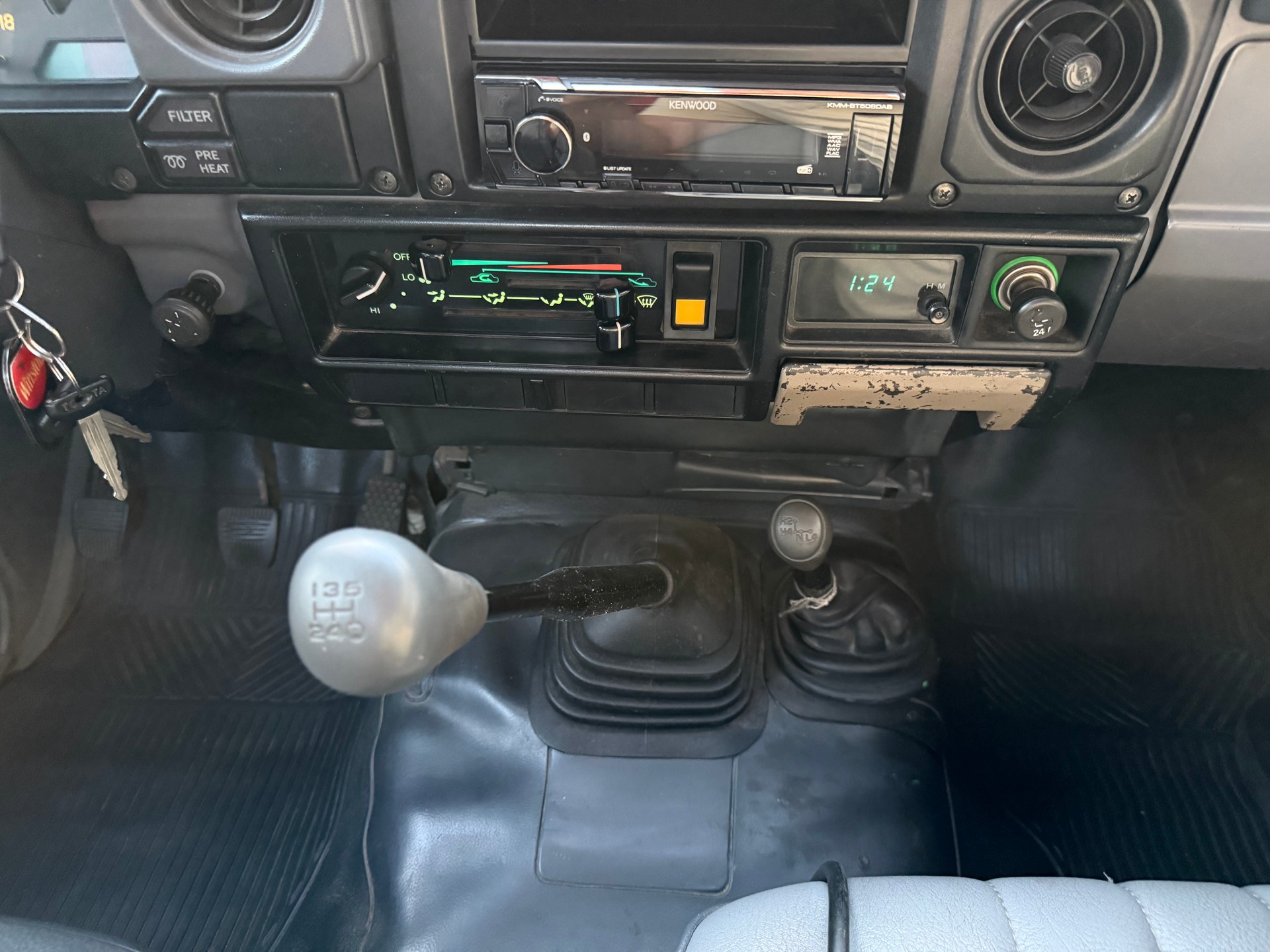 TOYOTA HZJ75 4.2D *3 Seiten-Kipper & Schneepflug*-image-18
