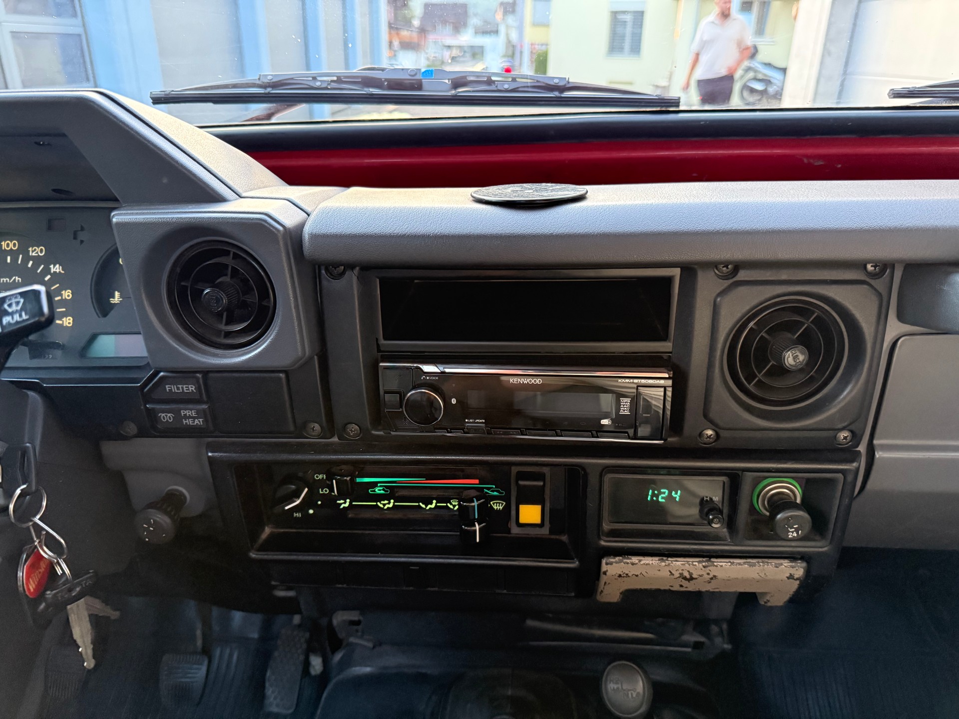 TOYOTA HZJ75 4.2D *3 Seiten-Kipper & Schneepflug*-image-17