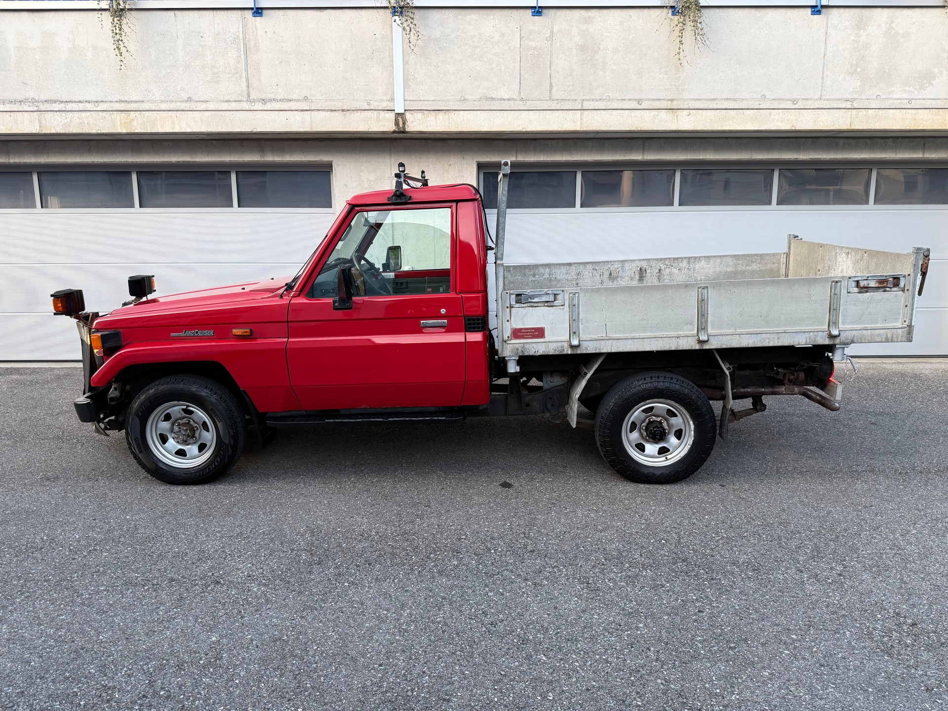 TOYOTA HZJ75 4.2D *3 Seiten-Kipper & Schneepflug*-image-9