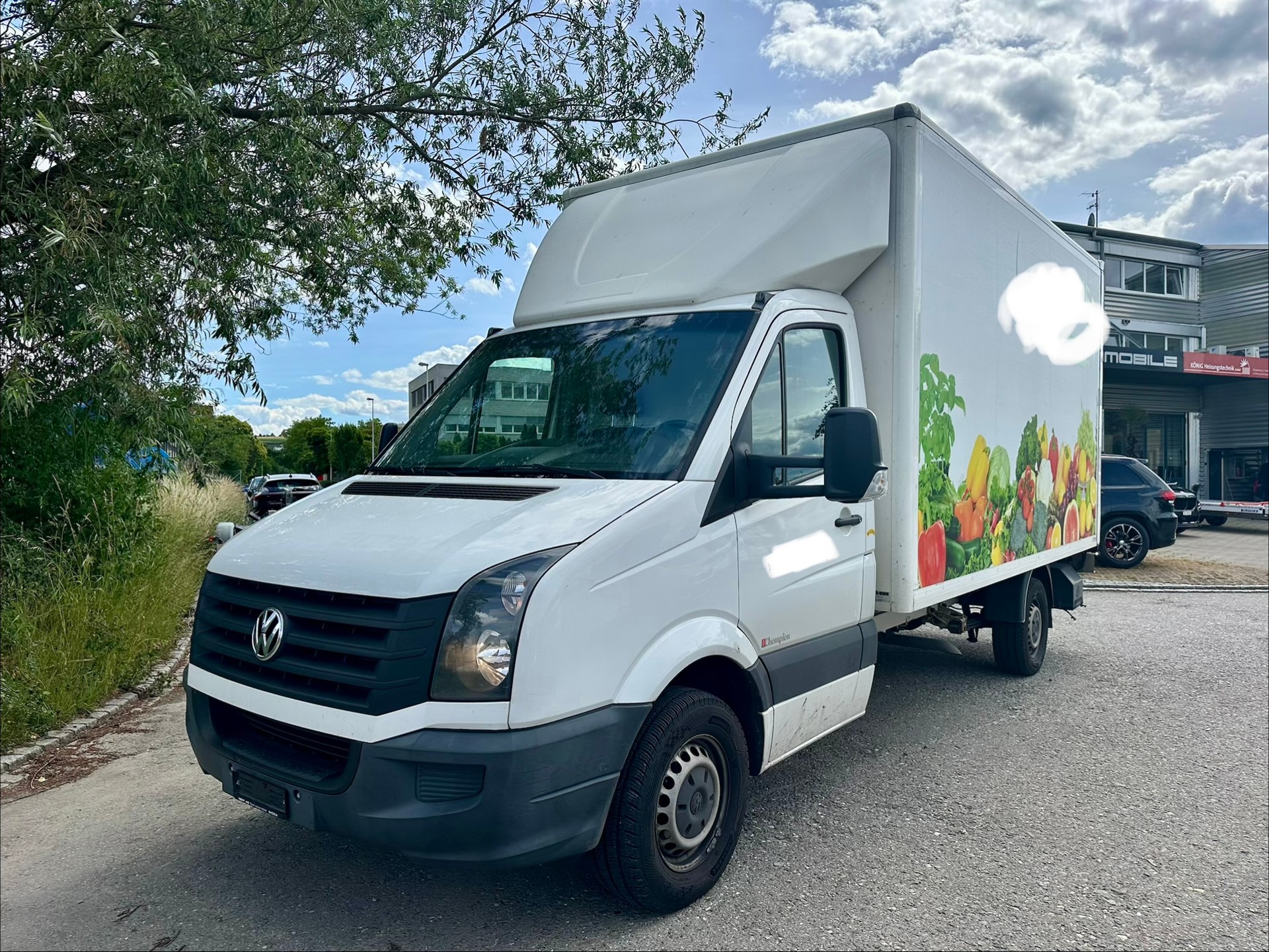 VW Crafter 35 2.0 TDI CR/ Kofferaufbau mit Hebebühne