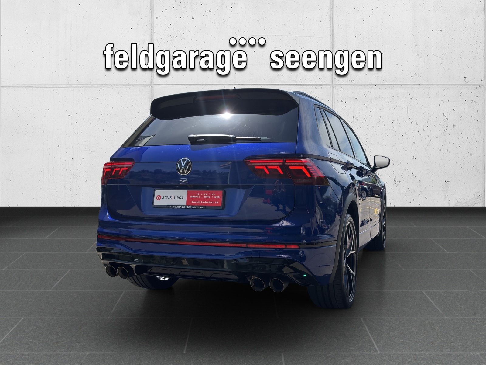 VW Tiguan 2.0TSI R 4Motion DSG mit AHK, Panorama-Ausstell-/Schiebedach & Akrapovic Auspuffanlage-image-4