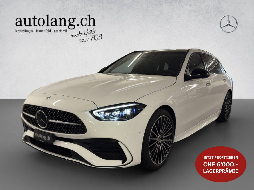 MERCEDES-BENZ C 220 d AMG Line 4Matic Swiss Star T-Modell-image-0