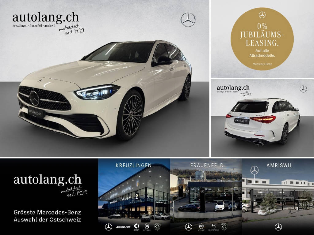 MERCEDES-BENZ C 220 d AMG Line 4Matic Swiss Star T-Modell-image-0