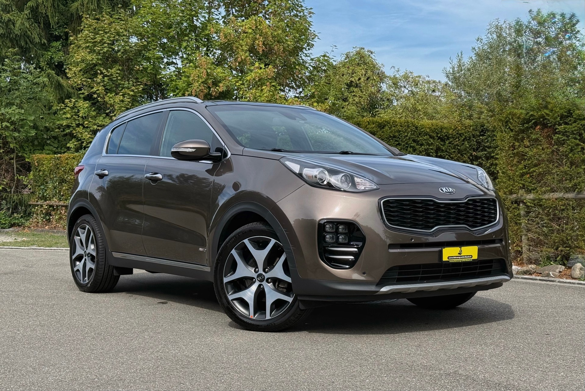 KIA Sportage 1.6 T-GDi GT-Line 4WD Automat – ab MFK & Service-image-0