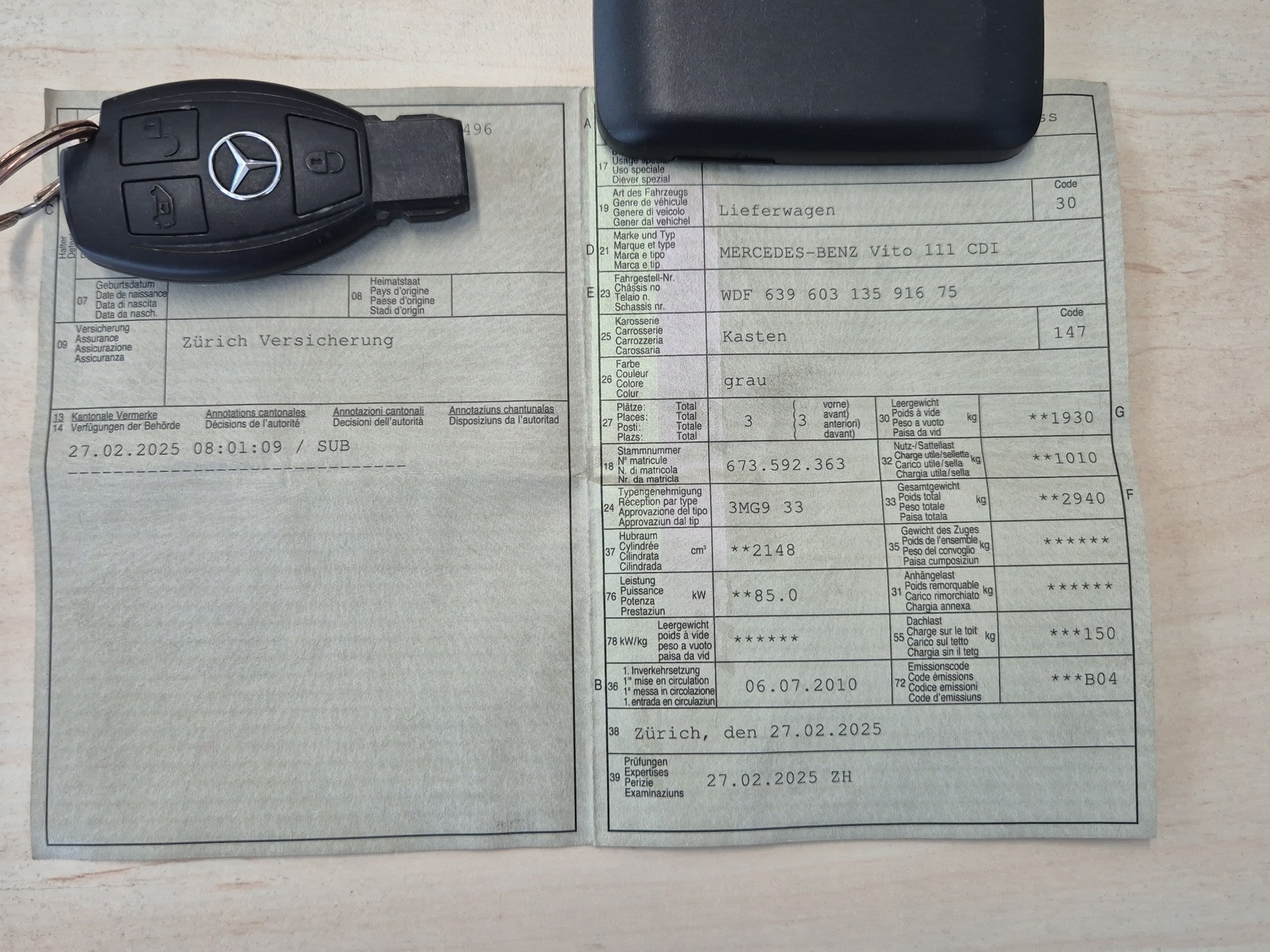 MERCEDES-BENZ Vito 111 CDI-image-1