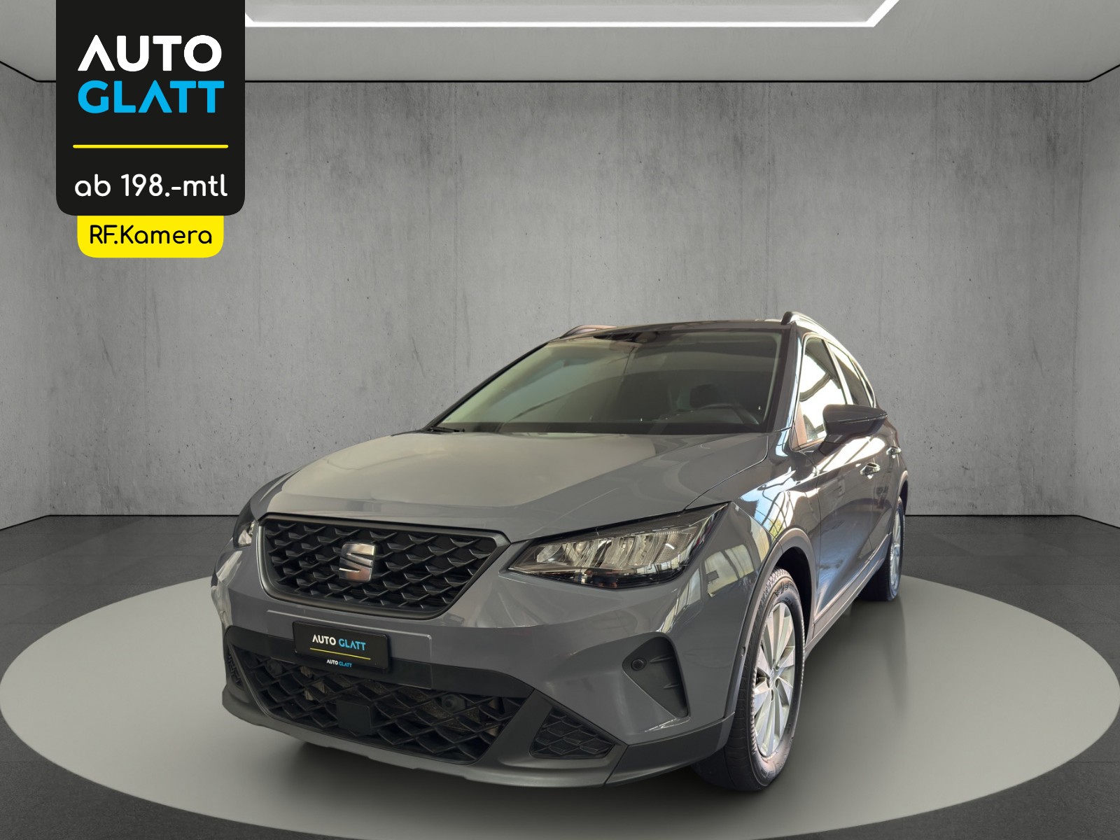 SEAT Arona 1.0 TSI Eco Style DSG "RF.-Kamera-Climatronic-Keyless"-image-0