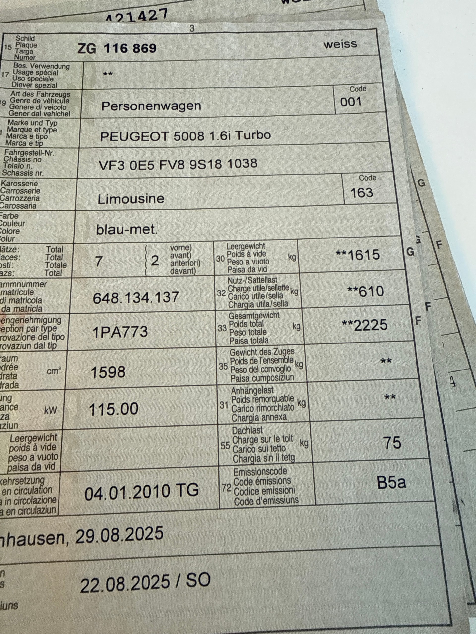 PEUGEOT 5008 1.6 16V T Sport Pack-image-7