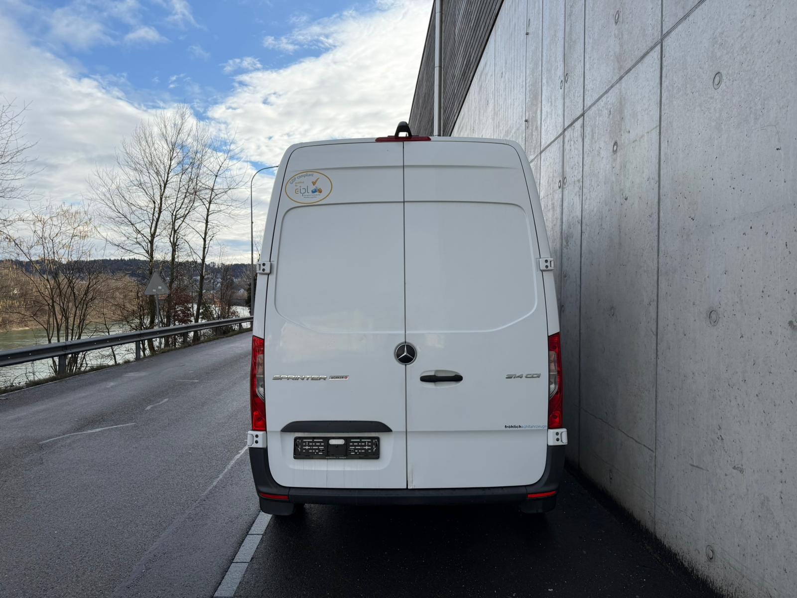 MERCEDES-BENZ Sprinter 314 CDI Standard 9G-TRONIC FWD *Kühlkasten mit Aggregat, Rückfahrkamera, Schiebetüren beidseitig*-image-4