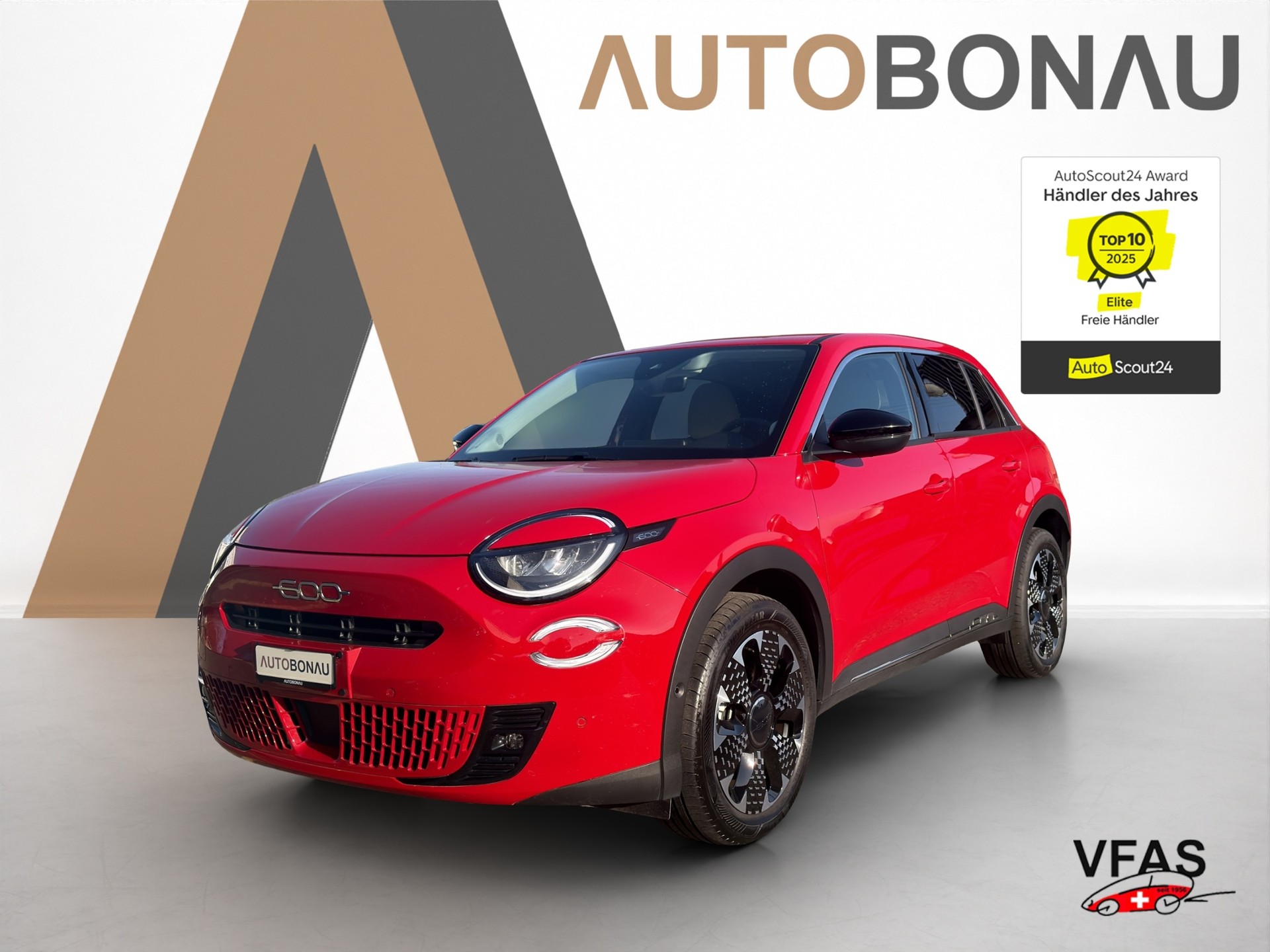 FIAT 600 1.2 Hybrid La Prima-image-0