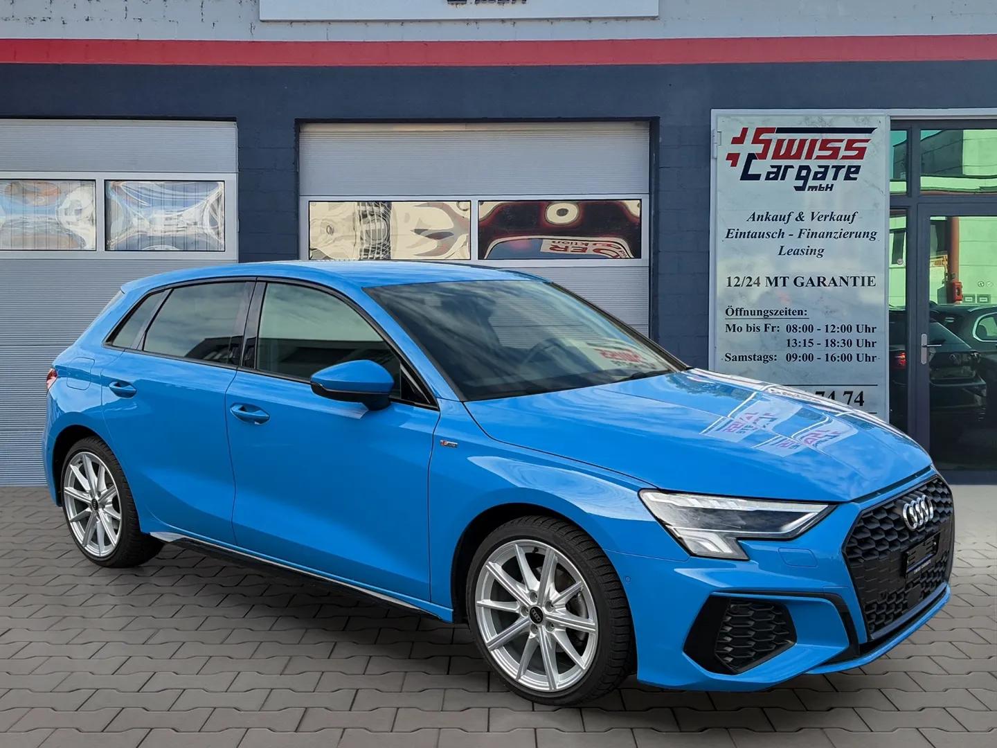 AUDI A3 Sportback 35 TFSI S line S-tronic mit 5J Werksgarantie oder 100000km-image-1