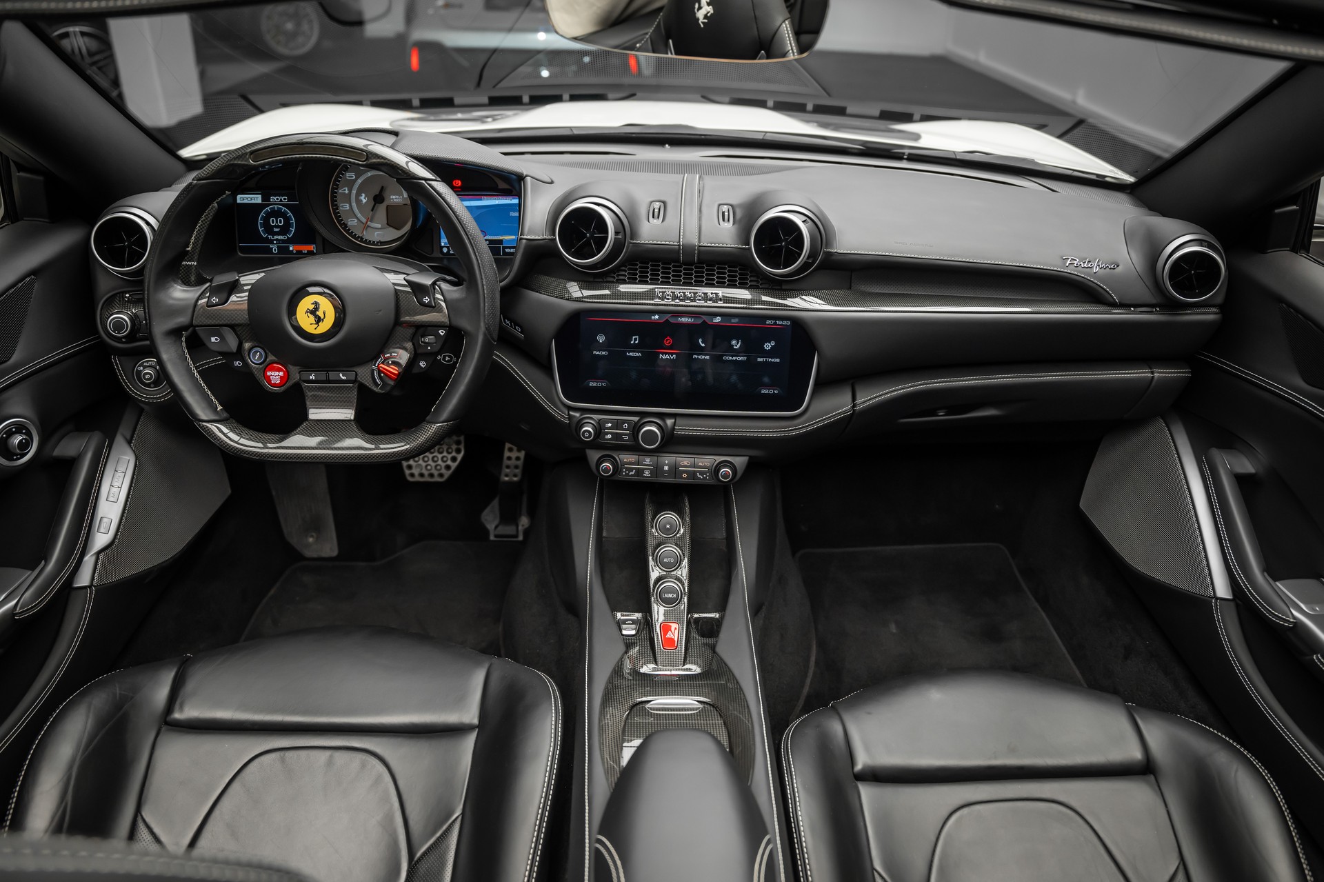 FERRARI PORTOFINO * FULL NOVITEC * FULL CARBON * 1 OF 1 * 9600KM * FRISCH AB FERRARI SERVICE * FERRARI APPROVED GARANTIE *-image-23