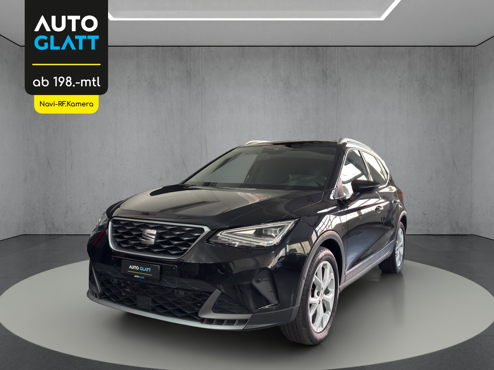 SEAT Arona 1.5 Eco TSI FR Edition DSG "Leder Alcantara-Navi-RF.-Kamera-8-fach Alu"-image-0