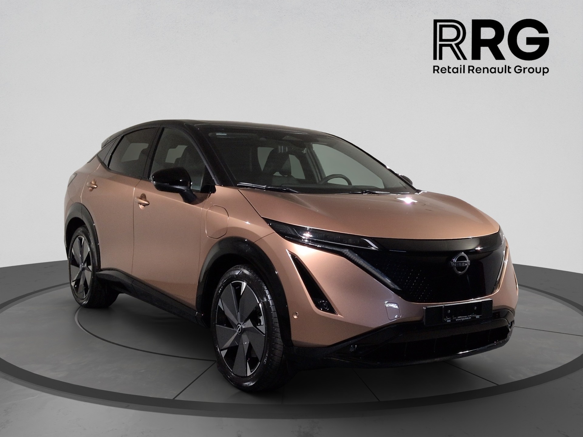 NISSAN Ariya 87 kWh e-4orce Evolve Allrad Leasing dés 604 chf/ mois pour 60 mois et 50 000kms Sans apport-image-0