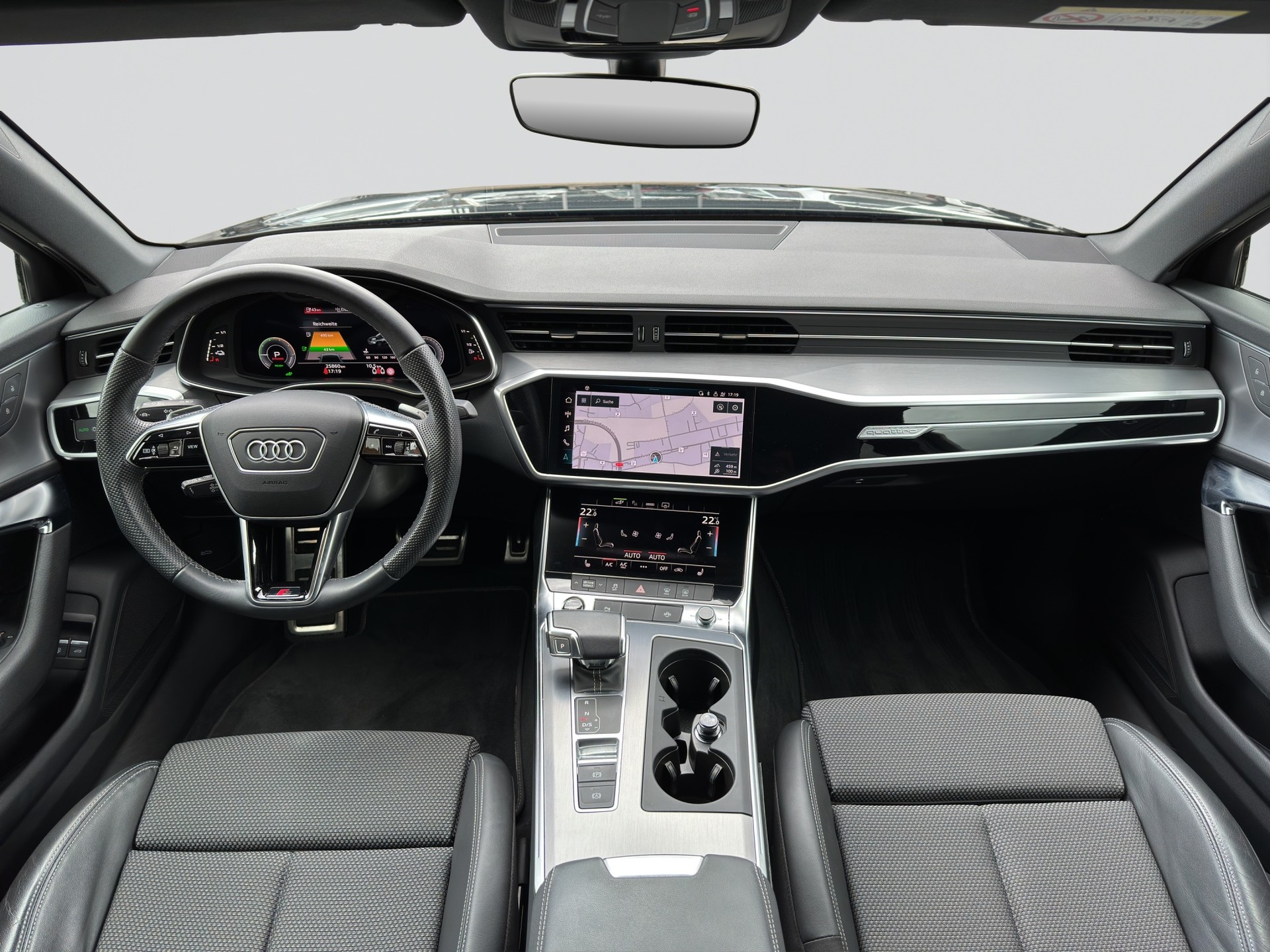 AUDI A6 Limousine 50 TFSIe quattro S-Line Schwarz Plus S-tronic-image-17