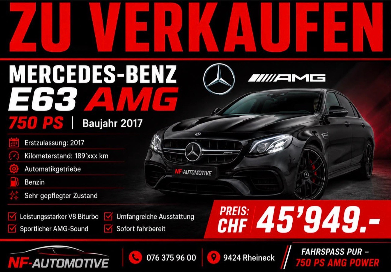 MERCEDES-BENZ E 63 V8 S AMG 4matic-image-0