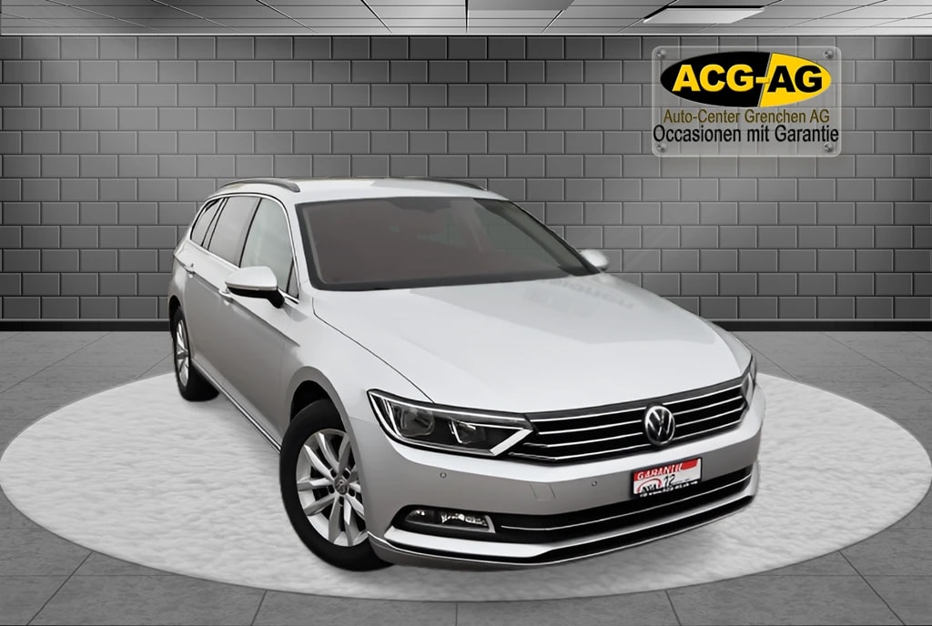 VW Passat Variant 1.6 TDI BMT Comfortline DSG ** Gr-Navi ** RF-Kamera ** Abstandsregelsysteme ** Sitzheizung ** Ab MFk & Service **-image-0