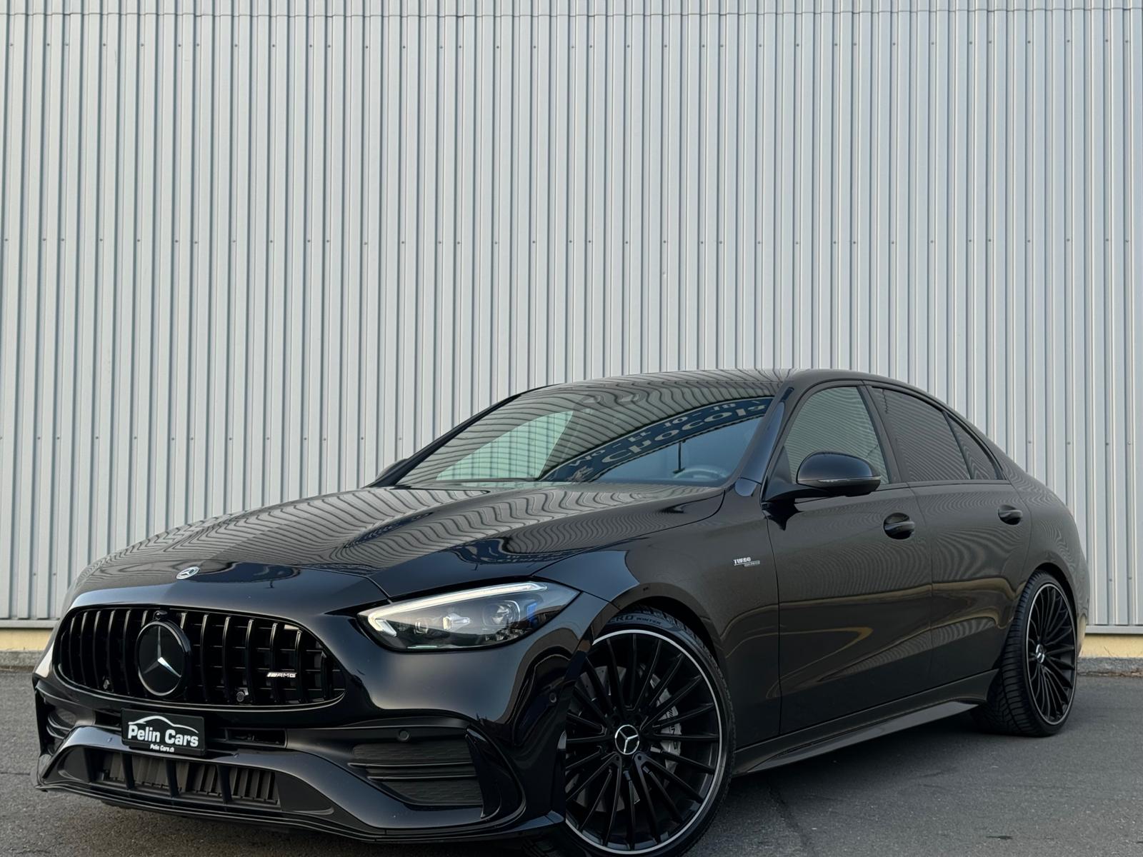 MERCEDES-BENZ C 43 AMG 4Matic (C63 S AMG Bodykit) Limited All Black Performance 5Jahre MB Vollgarantie & Gratisservice