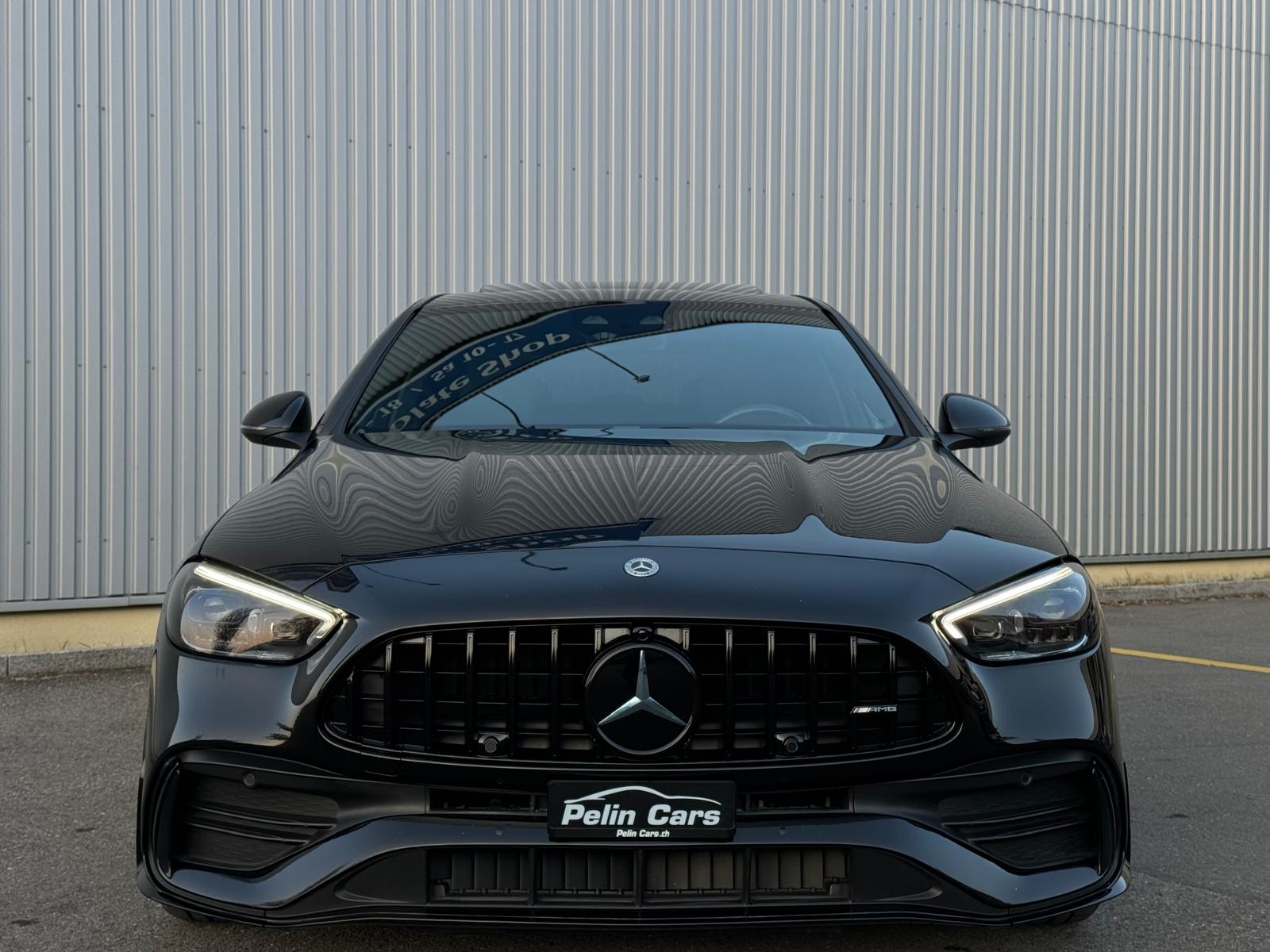 MERCEDES-BENZ C 43 AMG 4Matic (C63 S AMG Bodykit) Limited All Black Performance 5Jahre MB Vollgarantie & Gratisservice-showroom-element-1