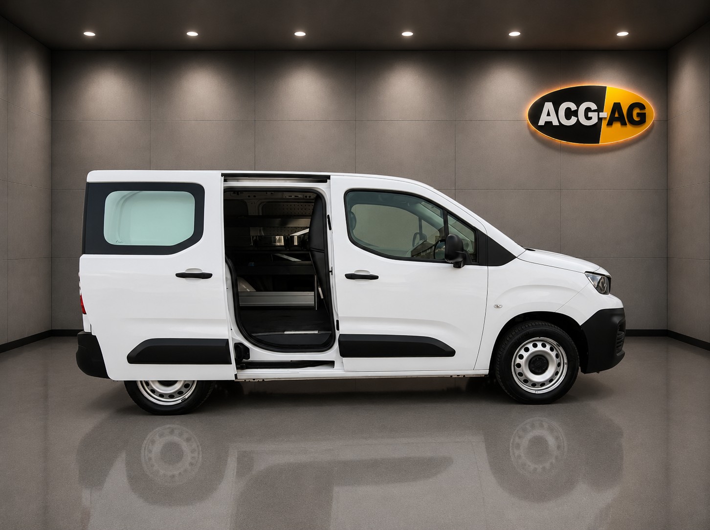 PEUGEOT Partner 1.5 Blue HDi s/s Asphalt Standard 1000kg ** 130 PS ** 3-Plätzer ** RF-Kamera ** Sortimo ** LTZ MFK 25.06.2025 **-image-6
