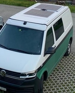 VW T6.1 Camper 4x4, Luxusausstattung: Luftfederung für Offroad/horizontales Liegen, Solarpannel für autarkes Campen,-image-1