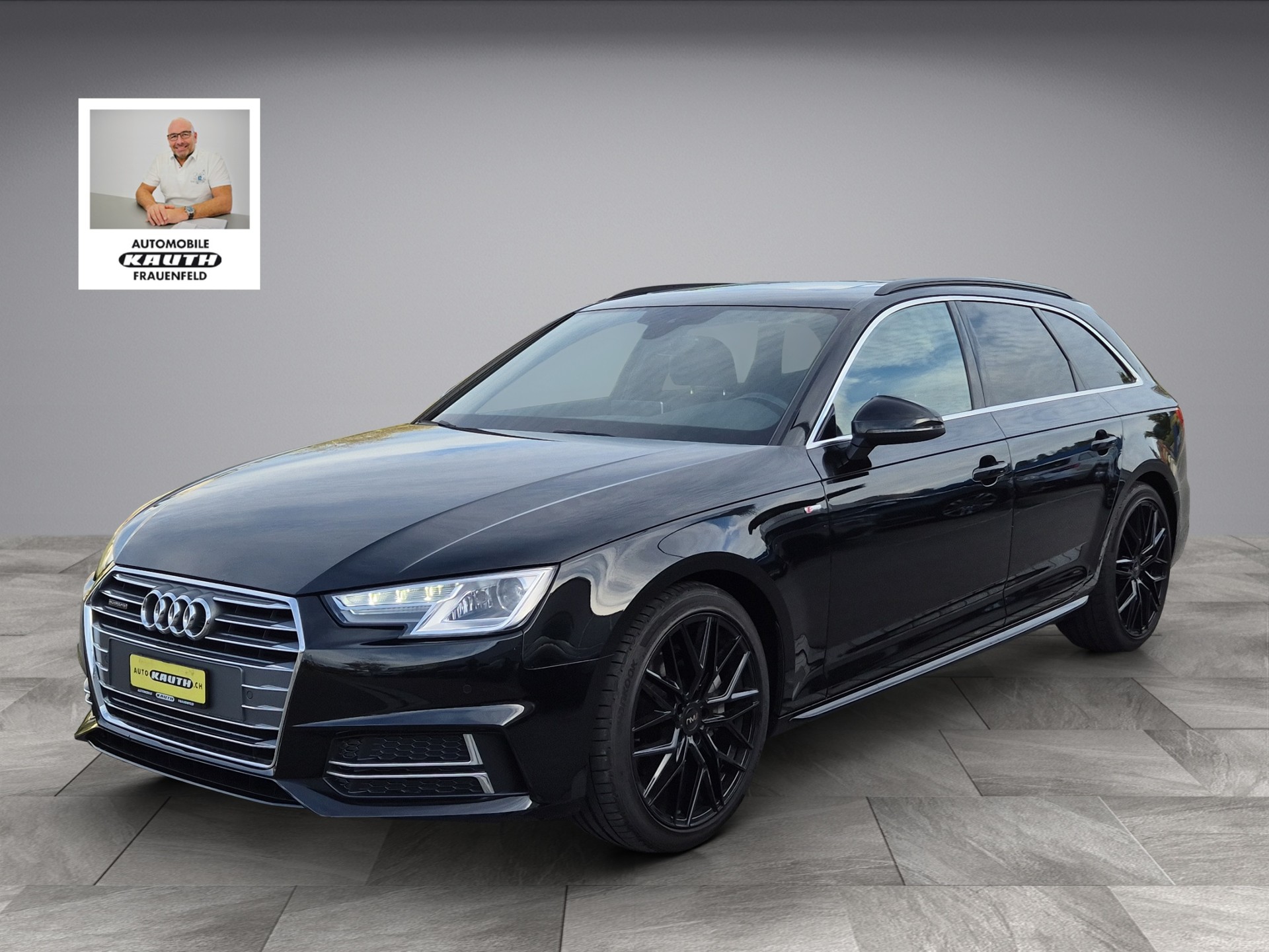 AUDI A4 Avant 2.0 TDI Sport qu. S-tronic *Panoramadach, MMI Navigation plus, Pack Sport S-Line, Sitzh. inkl. Winterräder*-image-0